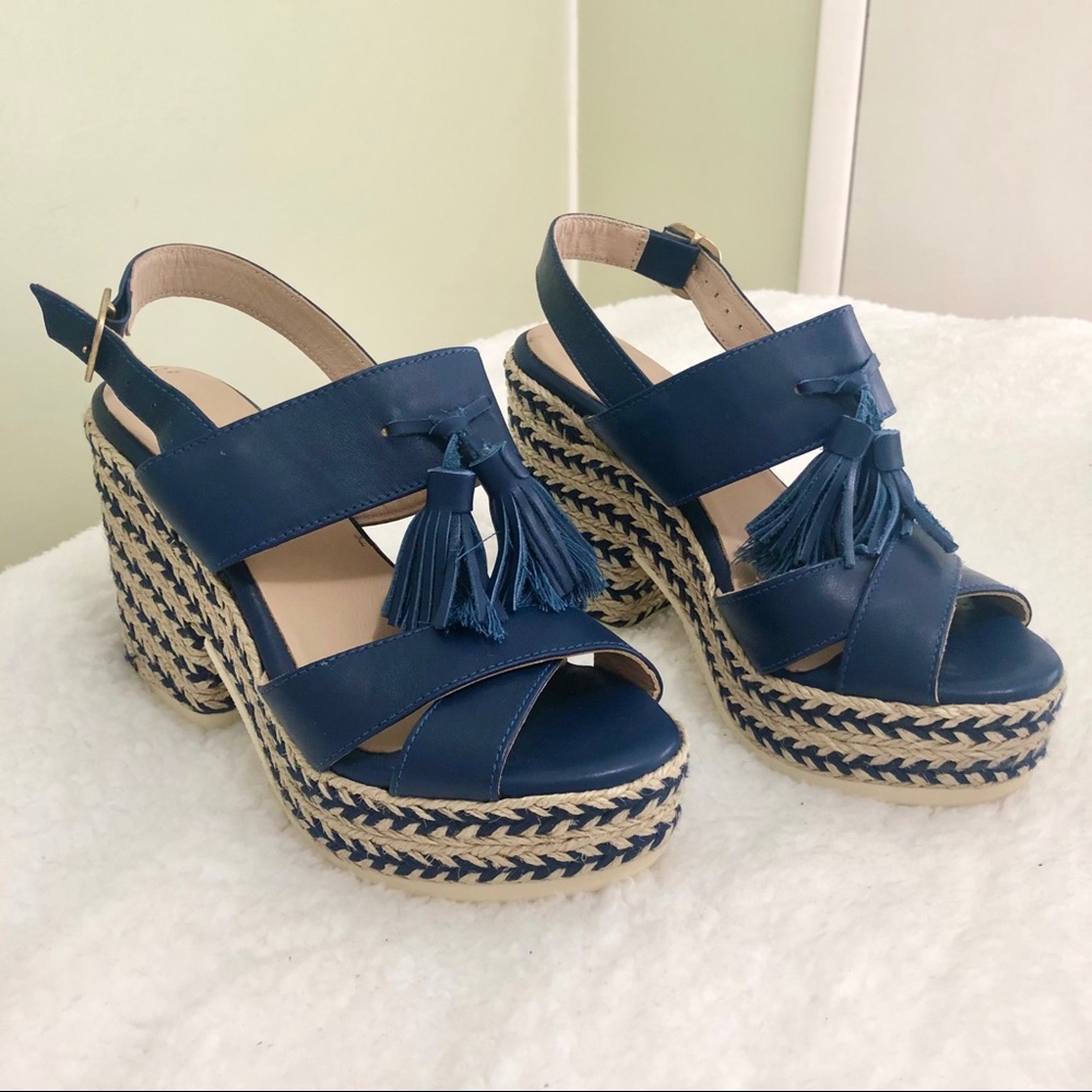 SESTO MEUCCI | Espadrille navy blue shoes